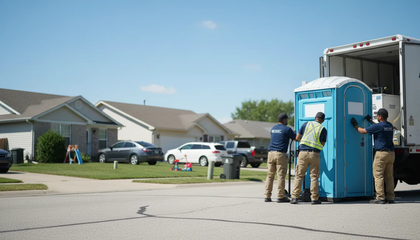 Standard Porta Potty Rentals in Cropsey, IL near me